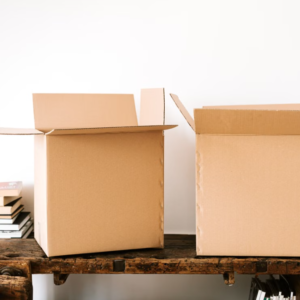 Empty Box and Material Packages | Large Furniture Moving Service