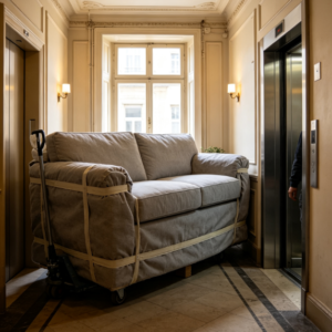 Specialized Moving Package for Large Furniture in High-Rise Apartments