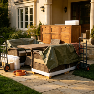 Villa and Courtyard Large Furniture Moving Service